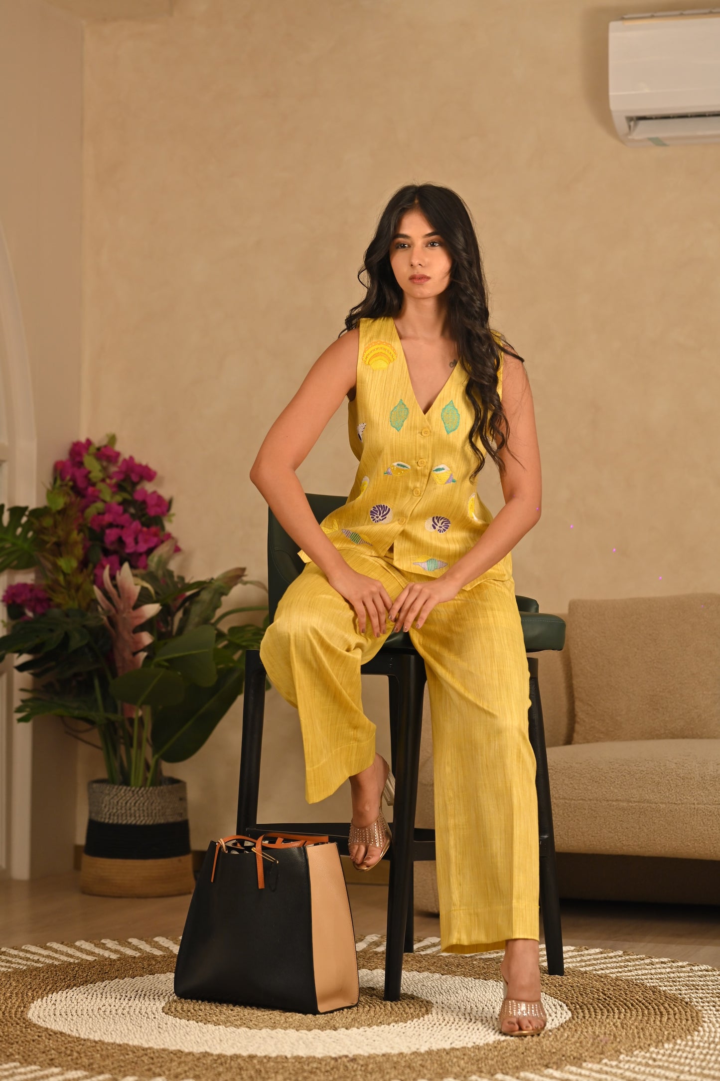 yellow co-ord set